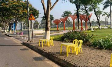 Điểm check in hồ Đông Tăng Long