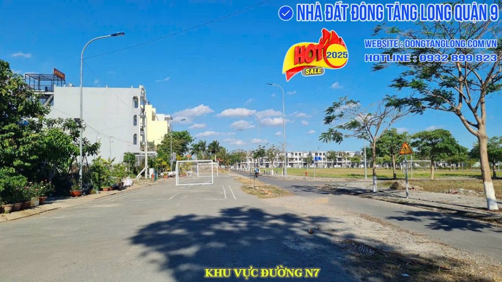 Khu vực đường N7 Đông Tăng Long