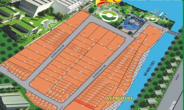 Vị trí lô đất nền D1 Tăng Long Garden