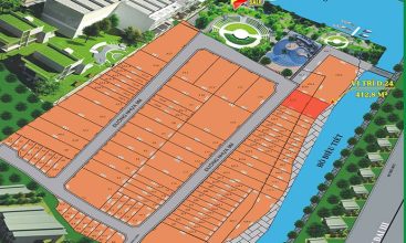 Vị trí lô đất nền sổ đỏ D24 Tăng Long Garden