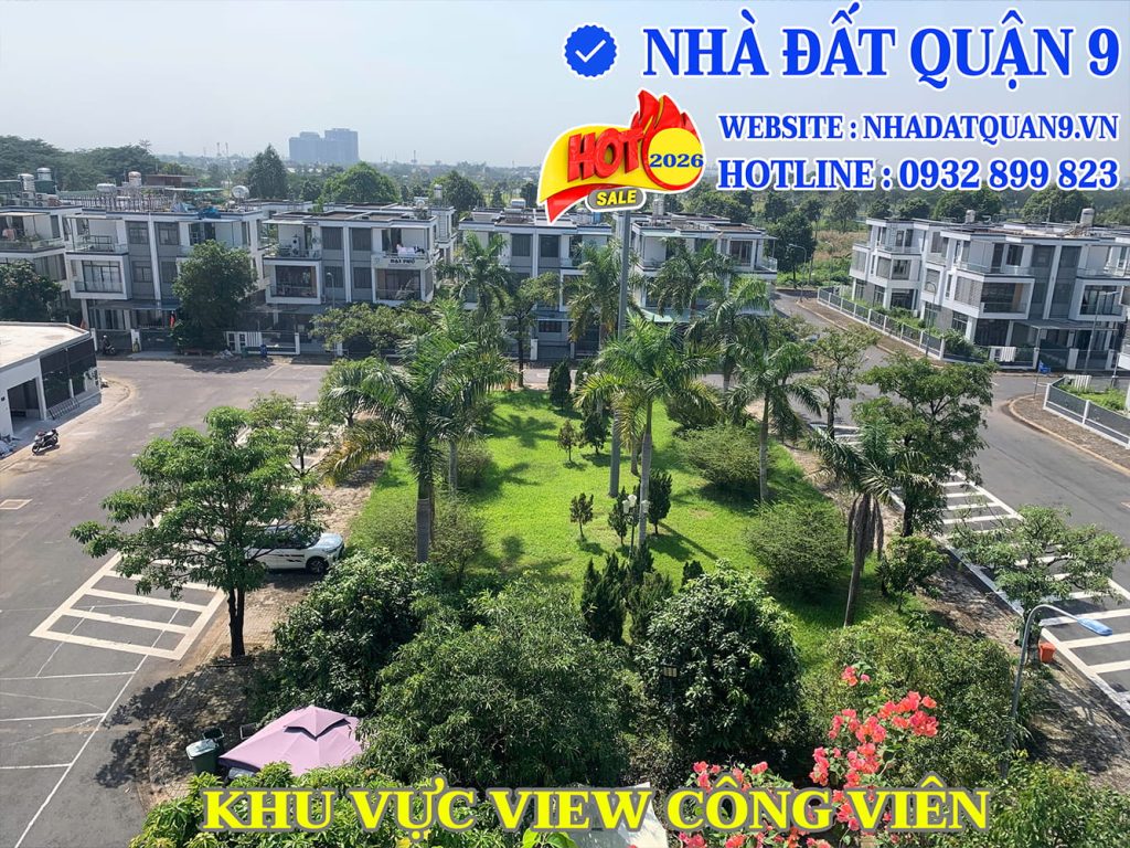 Khu vực view công viên Ba Son Đông Tăng Long