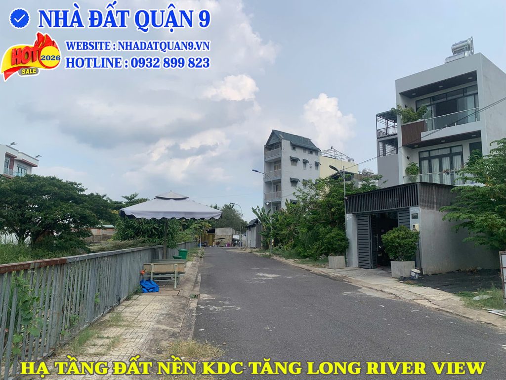 Hạ tầng khu dân cư Tăng Long River View