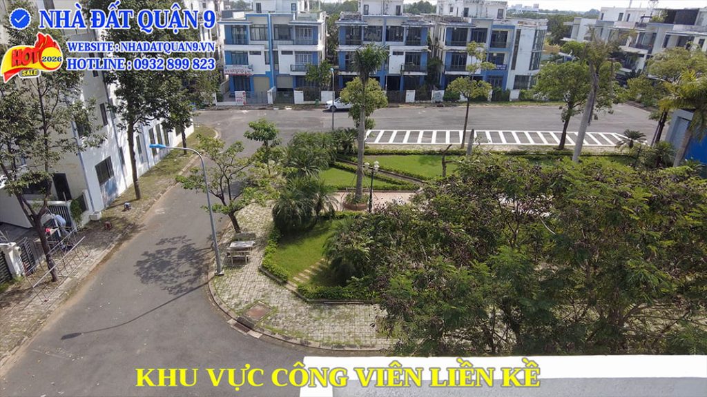 Công viên liền kề nhà vườn 24N20 Đông Tăng Long