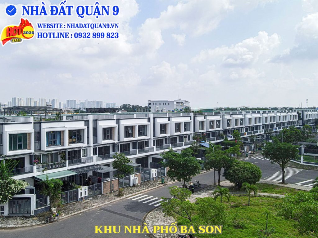 Khu nhà phố Ba Son Đông Tăng Long