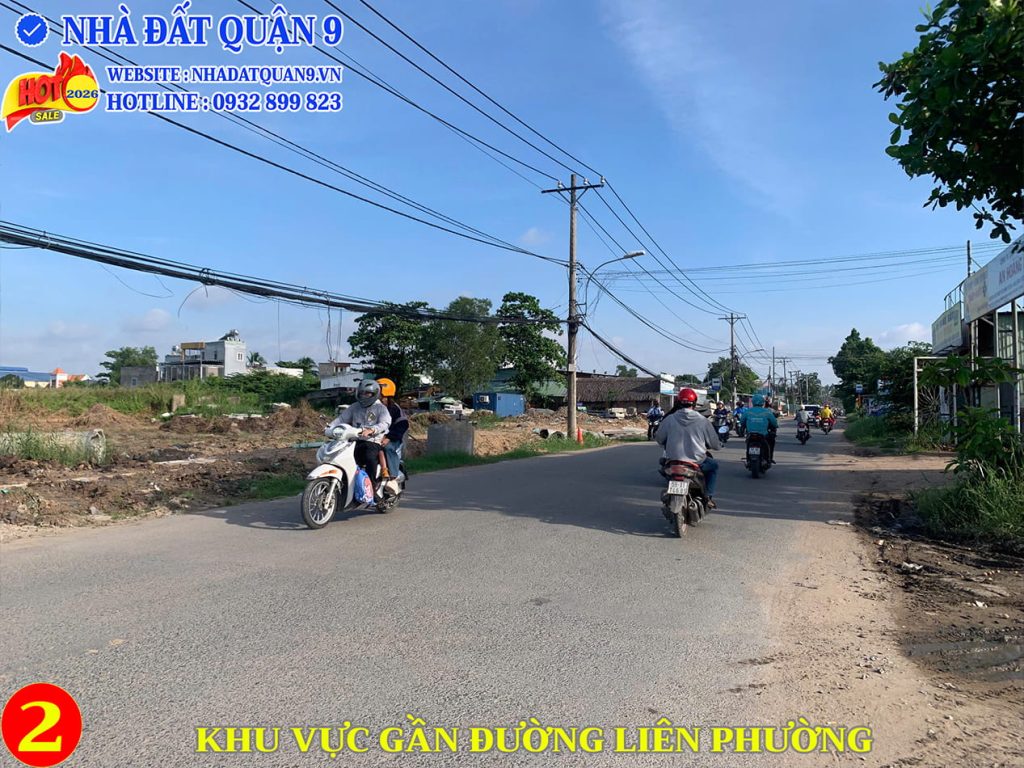 Khu vực gần đường Liên Phường Đông Tăng Long