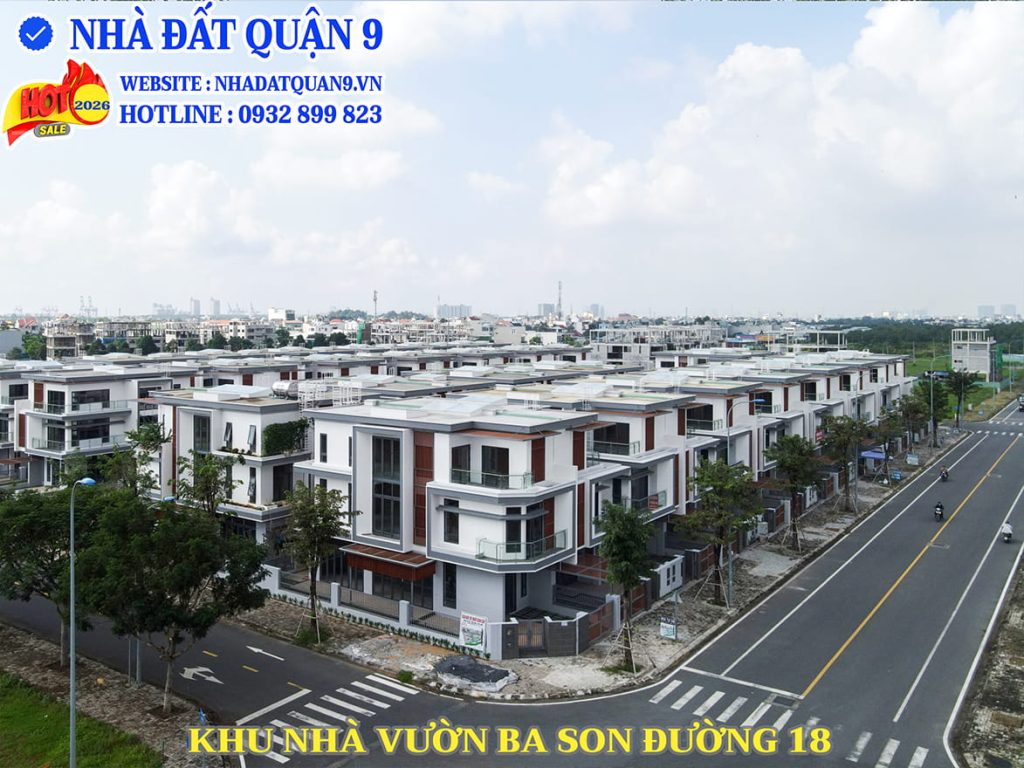 Nhà vườn Ba Son Đường 18 Đông Tăng Long
