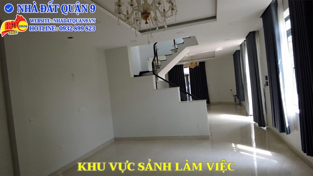 Sảnh làm việc nhà vườn 24N20 Đông Tăng Long