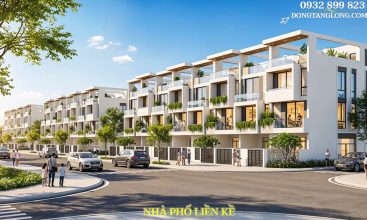 Mẫu nhà phố khu nhà số 8 HUD