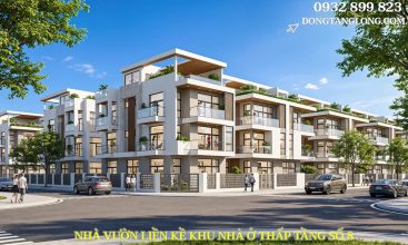 Mẫu nhà vườn khu nhà số 8 HUD