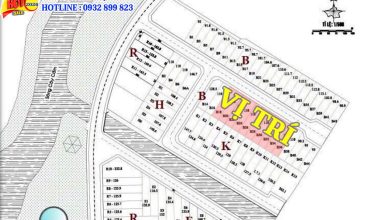 Vị trí lô đất B36 Tăng Long River View